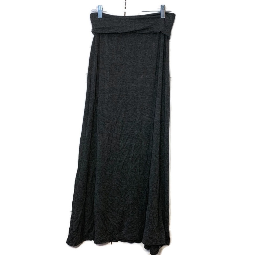 Popana Grey Maxi Skirt Flowy